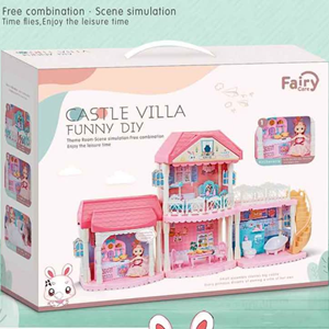 اسباب بازی خانه باربی CASTLE VILLA FUNNY DIY_اسباب بازی